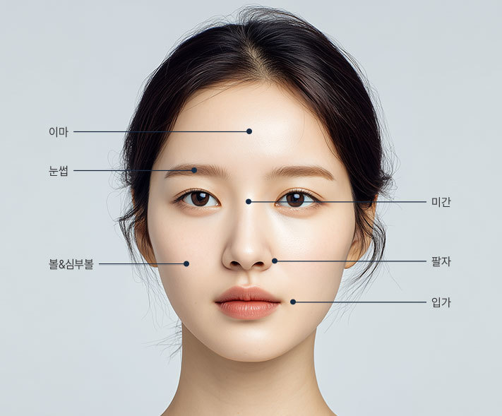 써마지 FLX 맞춤 리프팅 정면