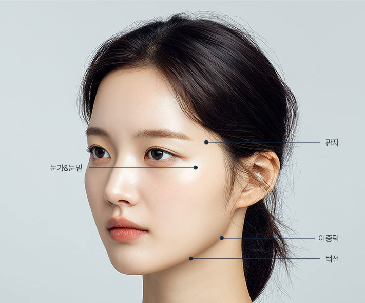 스컬트라 맞춤 리프팅 측면